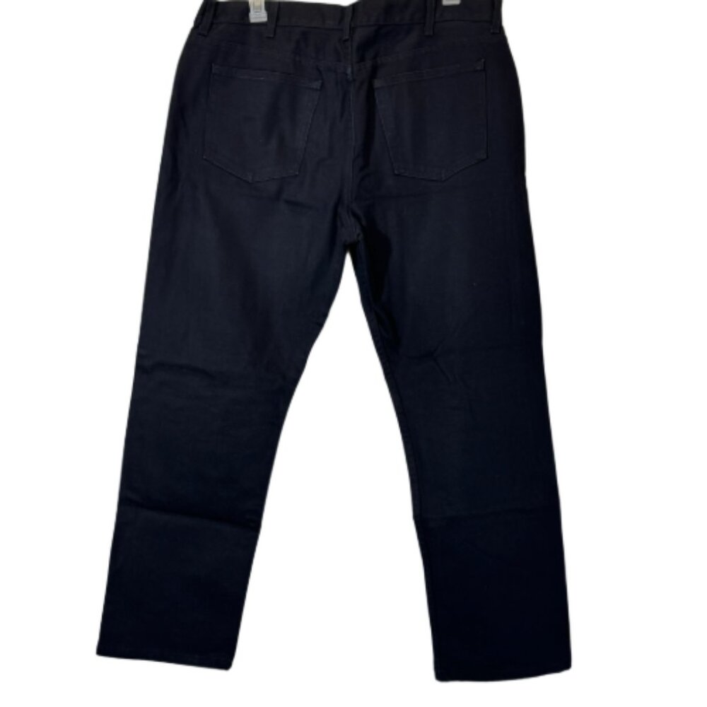 Men's George Black Jeans Size 40X32 - Picture 4 of 5